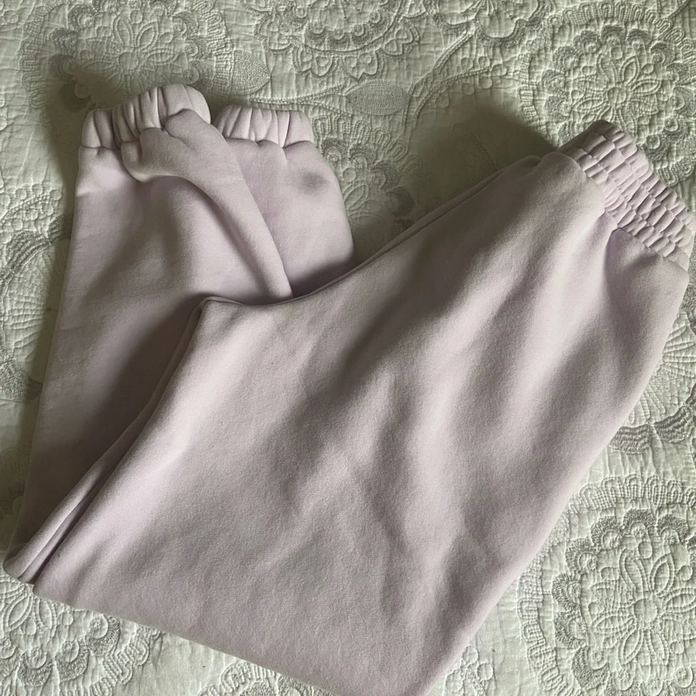 PASTEL PINK ultra soft Comfort sweatpants - Picture 7 of 11
